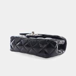 مملوكة مسبقًا Chanel Mini Patent Rectangular Classic Single Flap Bag