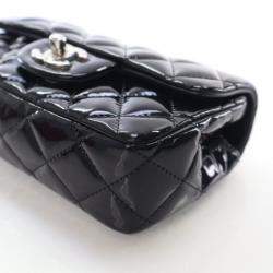 مملوكة مسبقًا Chanel Mini Patent Rectangular Classic Single Flap Bag