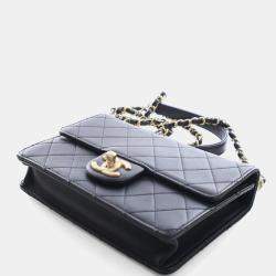 مملوكة مسبقًا Chanel Goatskin Chic Pearls Flap Bag