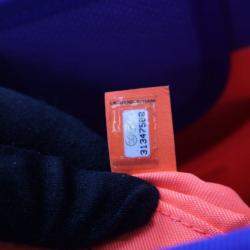 Pre Owned حقيبة يد شانيل دوفيل قماش أزرق كبيرة