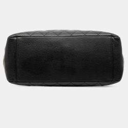 مملوكة مسبقًا Chanel Black Caviar Grand Shopping Tote