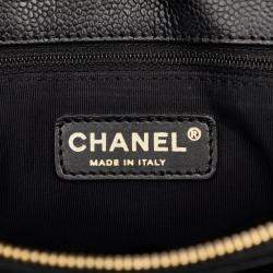 مملوكة مسبقًا Chanel Black Caviar Grand Shopping Tote