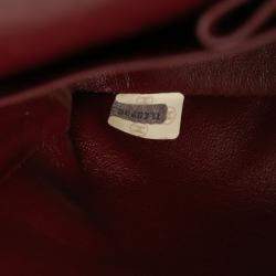 مملوكة مسبقًا حقيبة شانيّل ذات غطاء مزدوج جلد ناعم كلاسيكي سوداء صغيرة