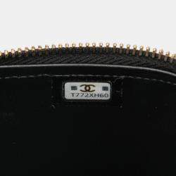 مملوكة مسبقًا حقيبة شانيل فانتي كيسينو صغيرة مبطنة كافيار سوداء بسلسلة