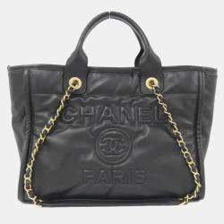 Pre Owned Chanel Deauville Line Handbag