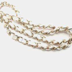 مملوكة مسبقًا Chanel Mini Matelasse 20 Shoulder Bag Leather White Multicolor