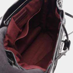 Pre Owned حقيبة ظهر شانيل ماتلاسيه جلد أسود