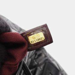 Pre Owned حقيبة ظهر شانيل ماتلاسيه جلد أسود