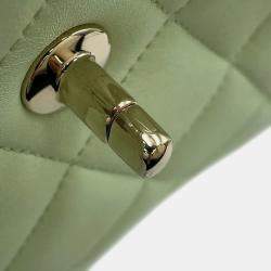 Pre Owned Chanel Coco Mark Matelasse Trendy Cc Lambskin Handbag