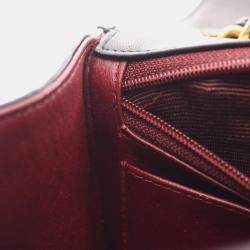 مملوكة مسبقًا Chanel Mademoiselle Deca Matelasse Black Lambskin Leather Shoulder Bag