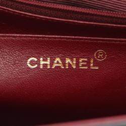 مملوكة مسبقًا Chanel Mademoiselle Deca Matelasse Black Lambskin Leather Shoulder Bag