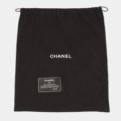 مملوكة مسبقًا حقيبة كتف شانيل سلسلة بعلامة كوكو وجلد خروف شيفرون