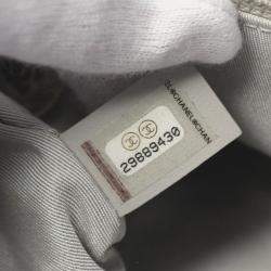 Pre Owned حقيبة كتف شانيل جلد رمادي