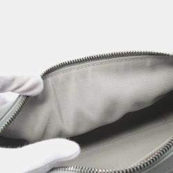 Pre Owned حقيبة كتف شانيل جلد رمادي