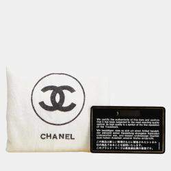 مملوكة مسبقًا حقيبة شانيل ماتلاس كو كو مارك سلسلة شرابة كتف جلد أحمر بحري