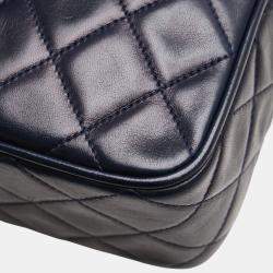 مملوكة مسبقًا حقيبة شانيل ماتلاس كو كو مارك سلسلة شرابة كتف جلد أحمر بحري