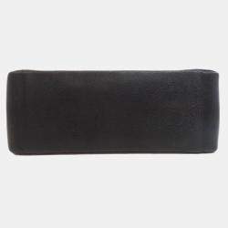 Pre Owned حقيبة توت سلسلة شانيل GTS مع علامة كوكو ومكونات ذهبية جلد العجل محبب