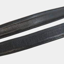 Pre Owned حقيبة توت سلسلة شانيل GTS مع علامة كوكو ومكونات ذهبية جلد العجل محبب