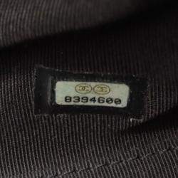 Pre Owned حقيبة شانيل بوسطن صغيرة ماتيلس ذهبية المعدات جلد العجل المحبب