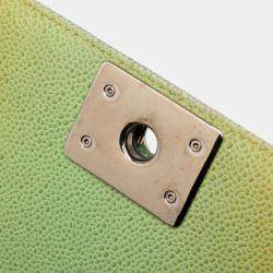 مملوكة مسبقًا حقيبة كتف سلسلة كوكو مارك شانيل بوي شانيل جلد كافيار بألوان متعددة