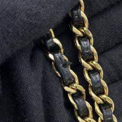 Pre Owned محفظة شانيال سلسلة جلد الكافيار مارك كوكو كلاسيك أسود