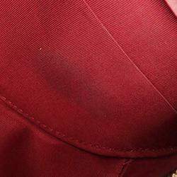 Pre Owned حقيبة شانييل كلتش دائري جلد الغنم مبطن أسود مع حزام