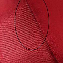 Pre Owned حقيبة شانييل كلتش دائري جلد الغنم مبطن أسود مع حزام