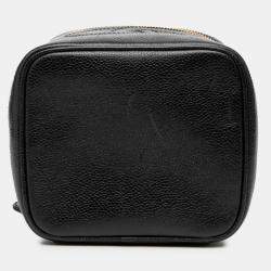 مملوكة مسبقًا حقيبة شانيل فانتي كافيار سي سي أسود