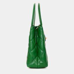 مملوكة مسبقًا Chanel 2025 Emerald Green Mini Kelly Shopper Tote
