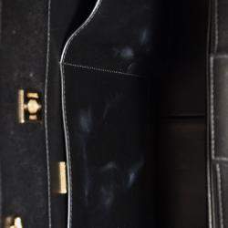 مملوكة مسبقًا Chanel 2022+ Black Caviar CC Logo Interlocking Timeless Shopper Tote