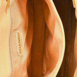 Pre Owned حقيبة يد شانيل شوبير جلد كافيار بيج CC