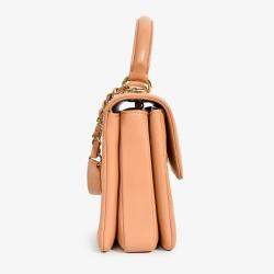 مملوكة مسبقًا Chanel 2017 Tan Lambskin Leather Small 'Trendy' Bag