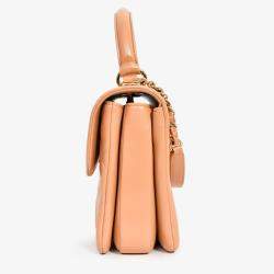 مملوكة مسبقًا Chanel 2017 Tan Lambskin Leather Small 'Trendy' Bag