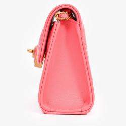 مملوكة مسبقًا Chanel Pink Mini Coco Love Flap Bag