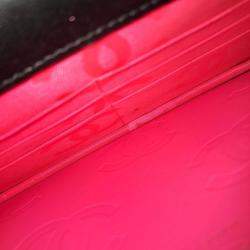 Pre Owned حقيبة شانيل كامبون صغيرة سوداء جلدية بحزام كتف