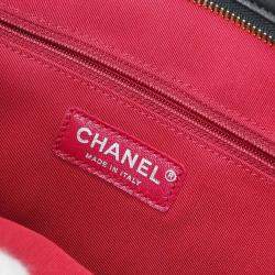 مملوكة مسبقًا Chanel Black Lambskin Calfskin Gabrielle 2way Tote Handbag