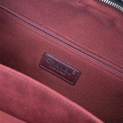 مملوكة مسبقًا حقيبة دفل شانيل جلد براء لامع سوداء