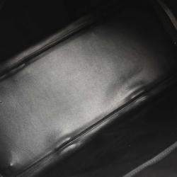 Pre Owned Chanel Black Lambskin Bicolore 2way Handbag