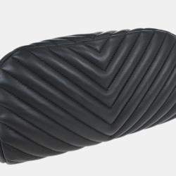 مملوكة مسبقًا حقيبة ظهر شانيل أسود جلد خروف شيفرون أوربان سبيريت