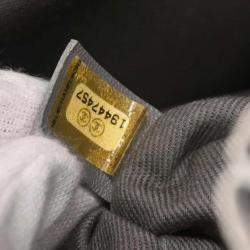 Pre Owned حقيبة يد توت شانيل بريكولاج جرافيتي قماش رمادي