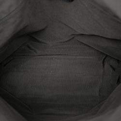 Pre Owned Chanel Black CC Lambskin Tassel Tote