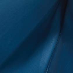 Pre Owned Chanel 2.55 Reissue 227 Teal Blue Quilted Patent Leather Flap Bag