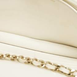 Pre Owned محفظة بسلسلة شانيل تريندي سي سي جلد وردي مبطن