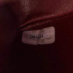 Pre Owned حقيبة شانيل ديكا ماتلاس 34 رفرف كتف فردي من جلد الحمل أسود