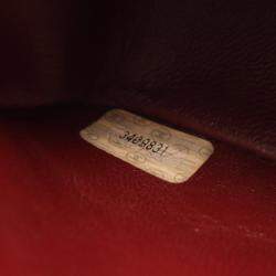 Pre Owned حقيبة كتف شانيل ماتلاسي ديانا جلد حمل أسود