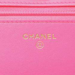 مملوكة مسبقًا حقيبة كتف شانيل ماتيلاسيه جلد العجل المحبب كافيار وردي