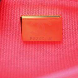 مملوكة مسبقًا حقيبة كتف شانيل ماتيلاسيه جلد العجل المحبب كافيار وردي