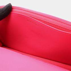 مملوكة مسبقًا حقيبة كتف شانيل ماتيلاسيه جلد العجل المحبب كافيار وردي