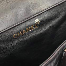 مملوكة مسبقًا Chanel Matelasse Backpack Bag In Lambskin Leather  Black