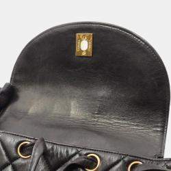 مم لوكة مسبقًا Chanel Matelasse Backpack Bag In Lambskin Leather  Black
